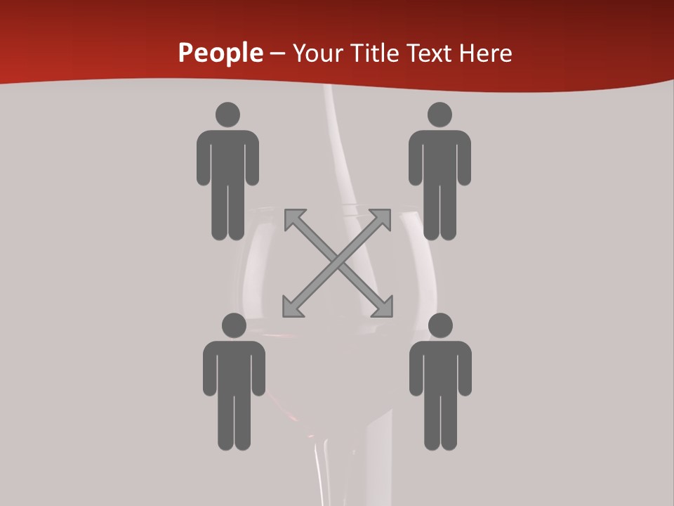 Dinner Rose Drink PowerPoint Template