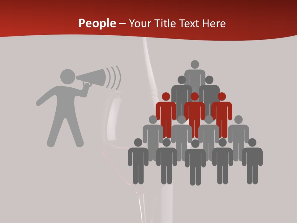 Dinner Rose Drink PowerPoint Template