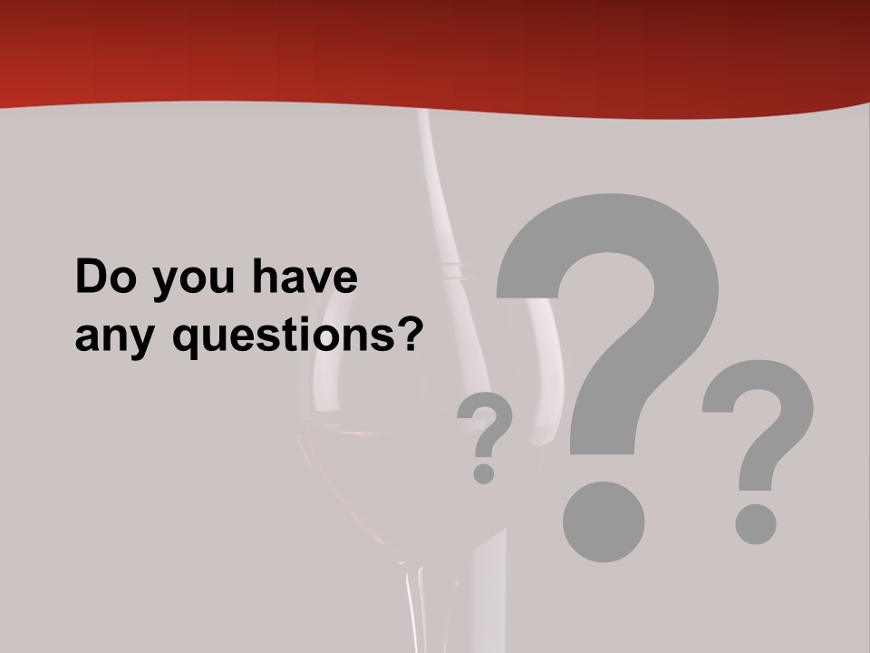 Dinner Rose Drink PowerPoint Template