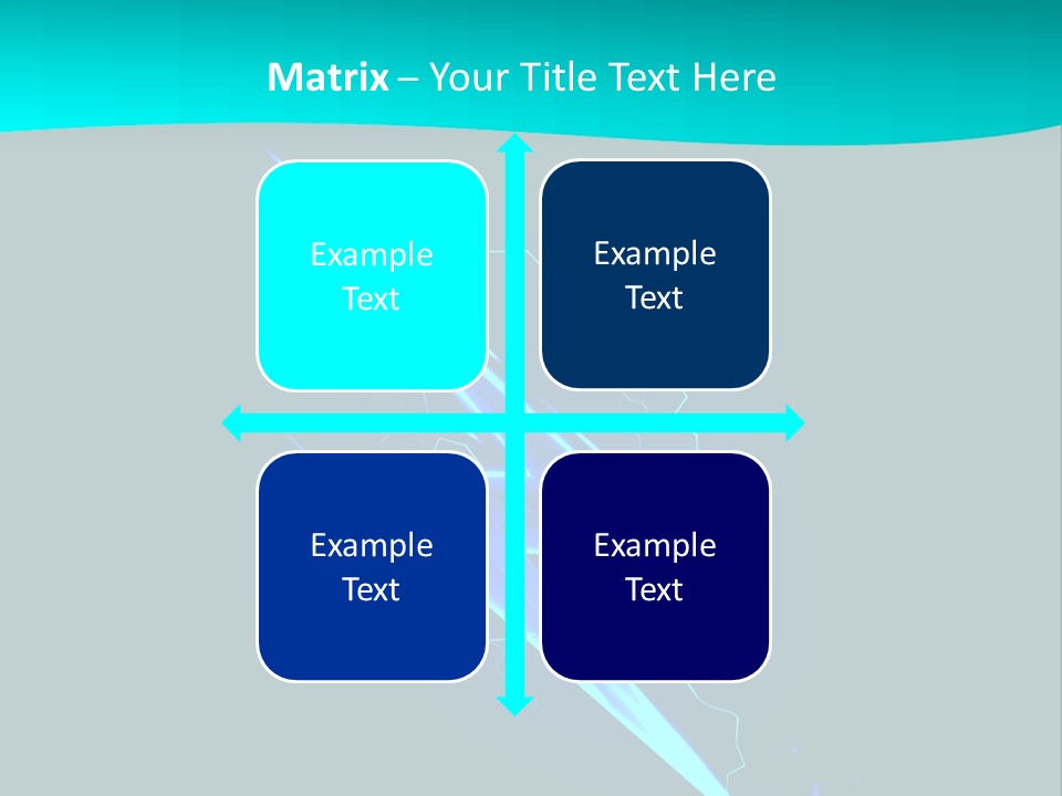 Light Effect Thunderbolt PowerPoint Template