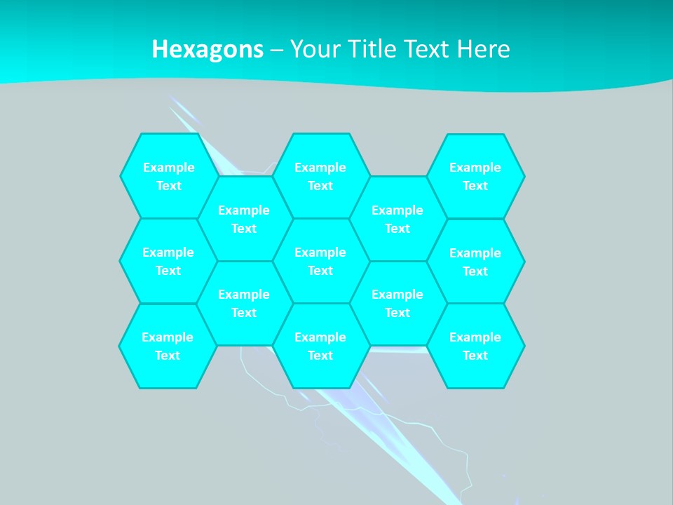 Light Effect Thunderbolt PowerPoint Template