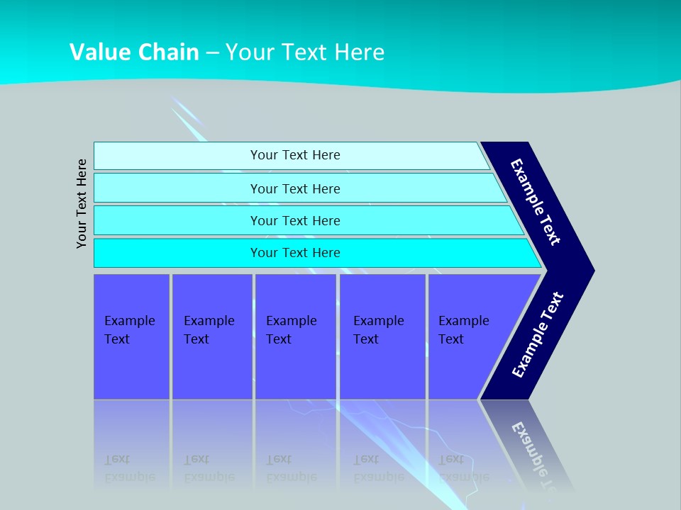 Light Effect Thunderbolt PowerPoint Template