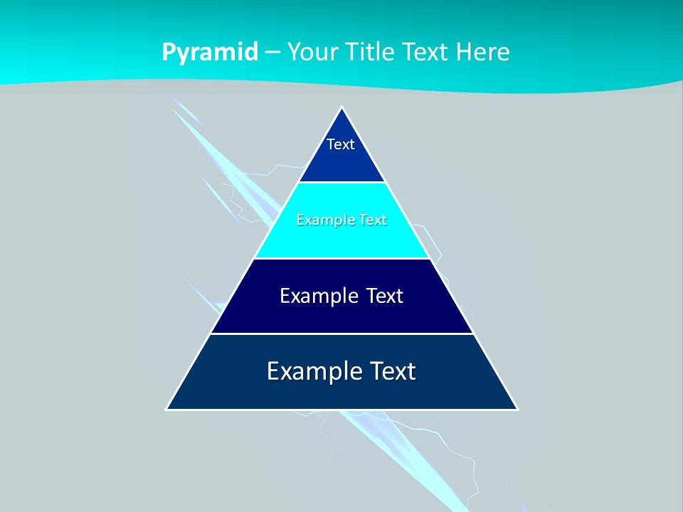 Light Effect Thunderbolt PowerPoint Template
