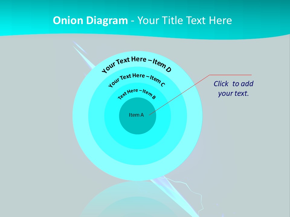 Light Effect Thunderbolt PowerPoint Template