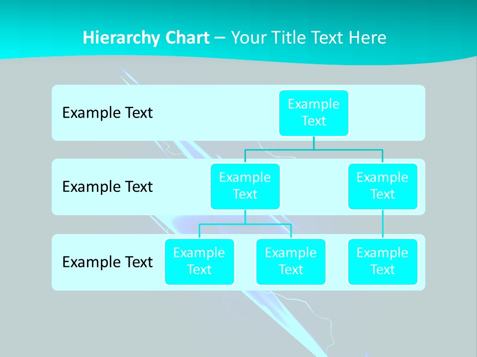 Light Effect Thunderbolt PowerPoint Template