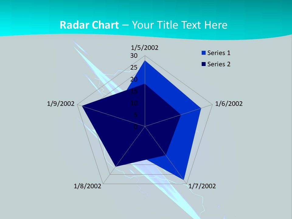 Light Effect Thunderbolt PowerPoint Template