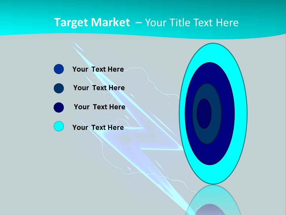 Light Effect Thunderbolt PowerPoint Template