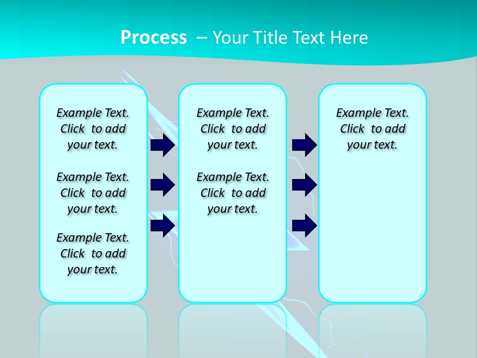 Light Effect Thunderbolt PowerPoint Template