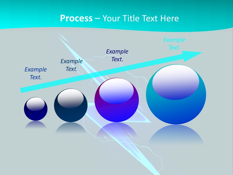 Light Effect Thunderbolt PowerPoint Template