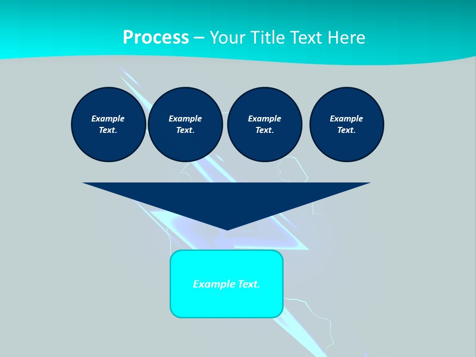 Light Effect Thunderbolt PowerPoint Template