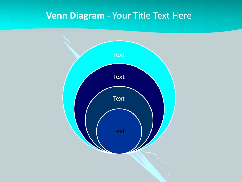 Light Effect Thunderbolt PowerPoint Template