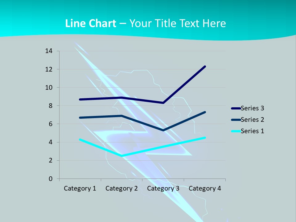 Light Effect Thunderbolt PowerPoint Template