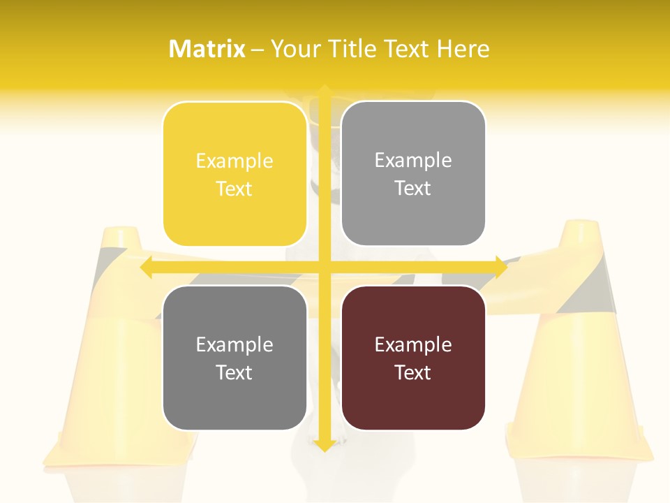 Joke Yellow Animal PowerPoint Template