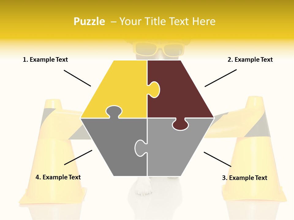 Joke Yellow Animal PowerPoint Template