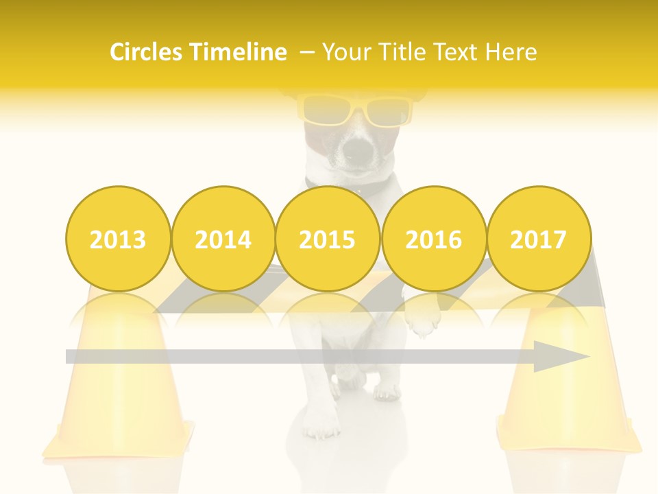 Joke Yellow Animal PowerPoint Template