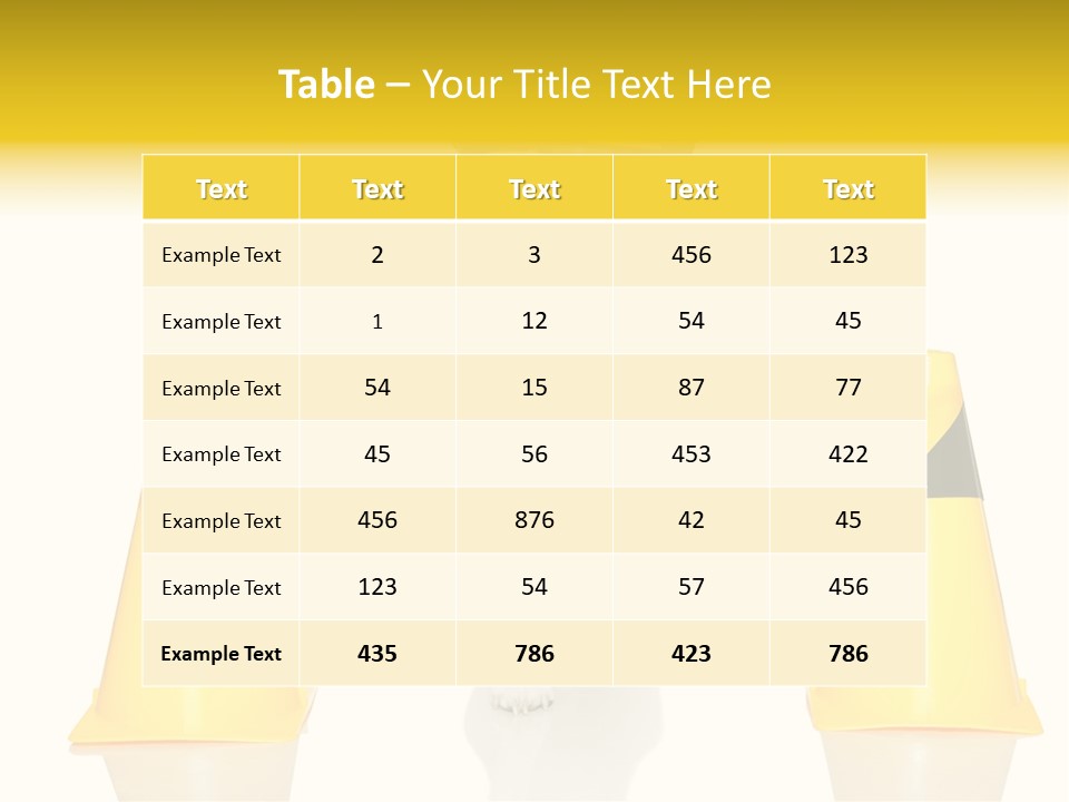 Joke Yellow Animal PowerPoint Template