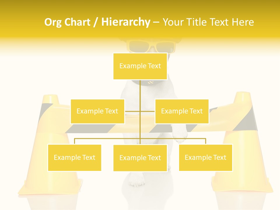 Joke Yellow Animal PowerPoint Template