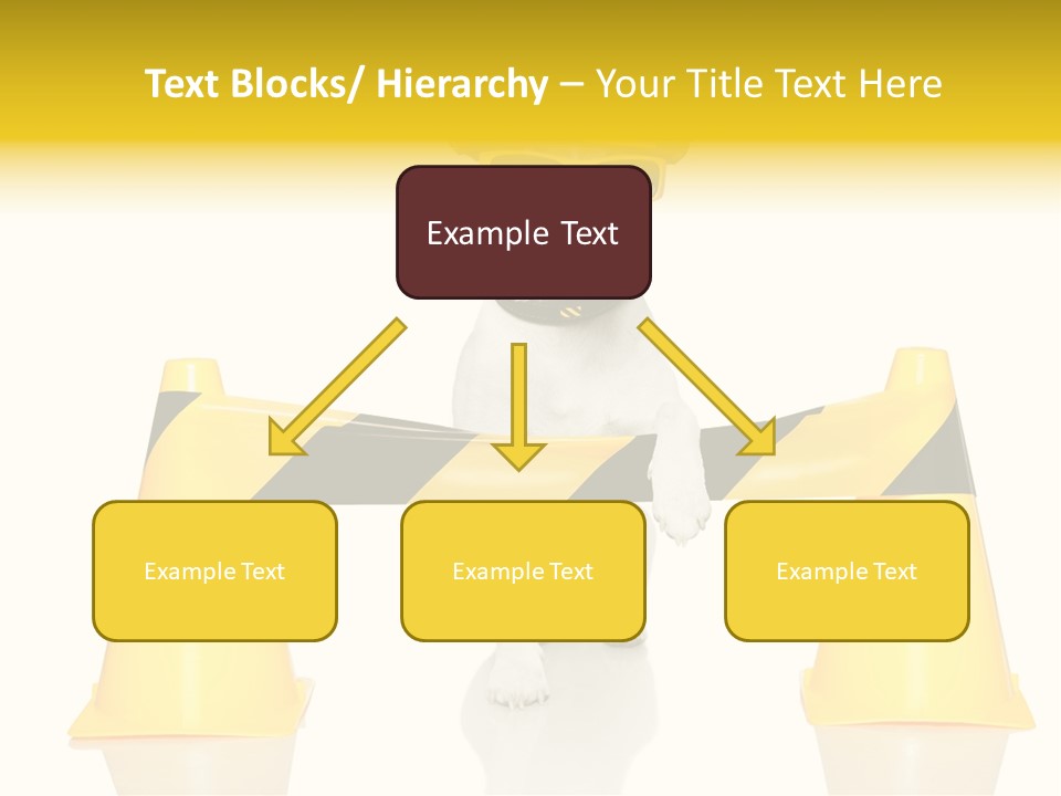 Joke Yellow Animal PowerPoint Template