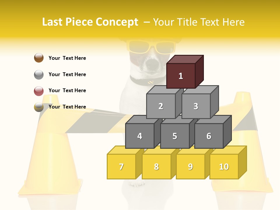 Joke Yellow Animal PowerPoint Template