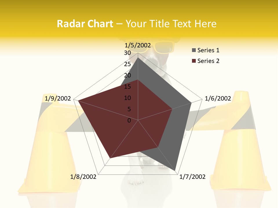 Joke Yellow Animal PowerPoint Template