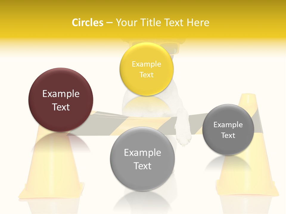 Joke Yellow Animal PowerPoint Template