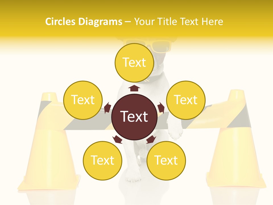 Joke Yellow Animal PowerPoint Template