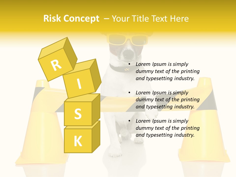 Joke Yellow Animal PowerPoint Template