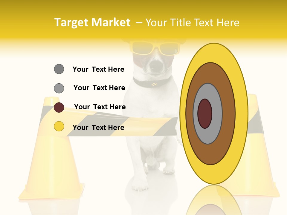 Joke Yellow Animal PowerPoint Template