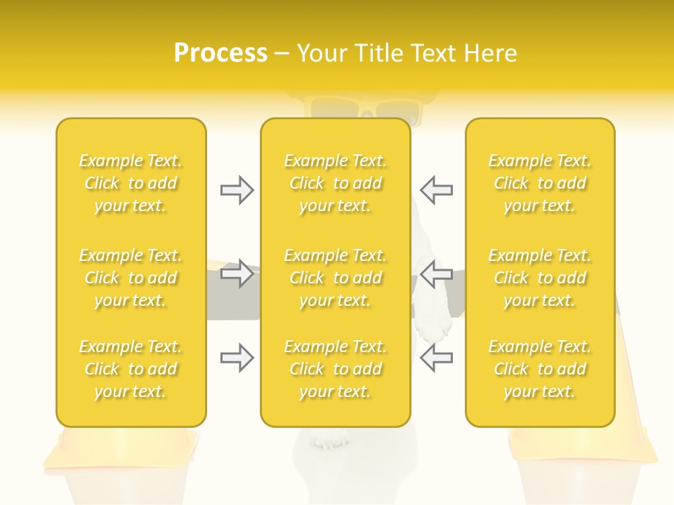 Joke Yellow Animal PowerPoint Template