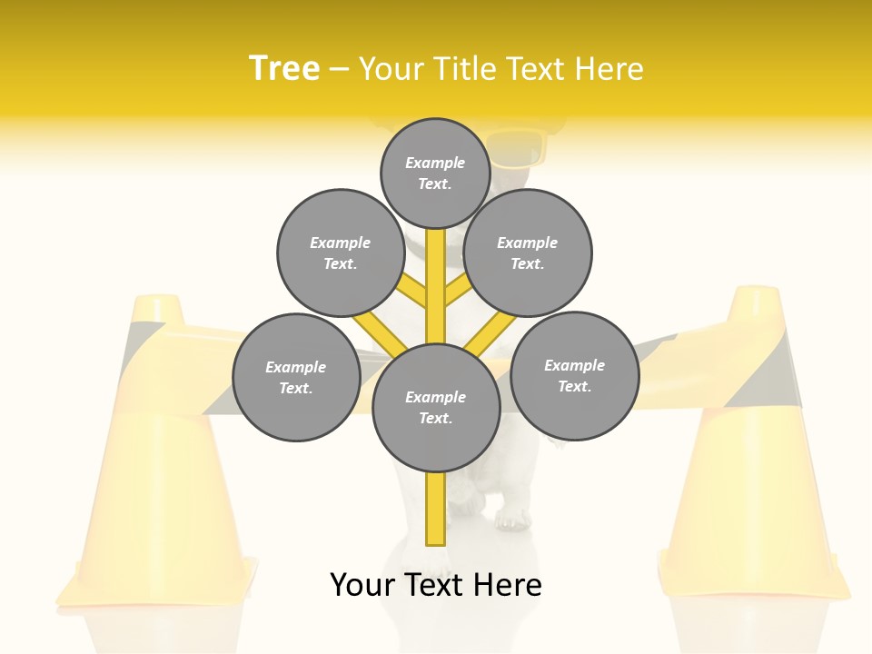 Joke Yellow Animal PowerPoint Template