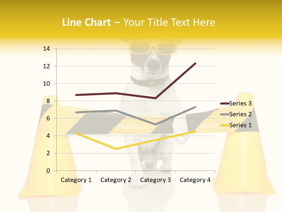Joke Yellow Animal PowerPoint Template