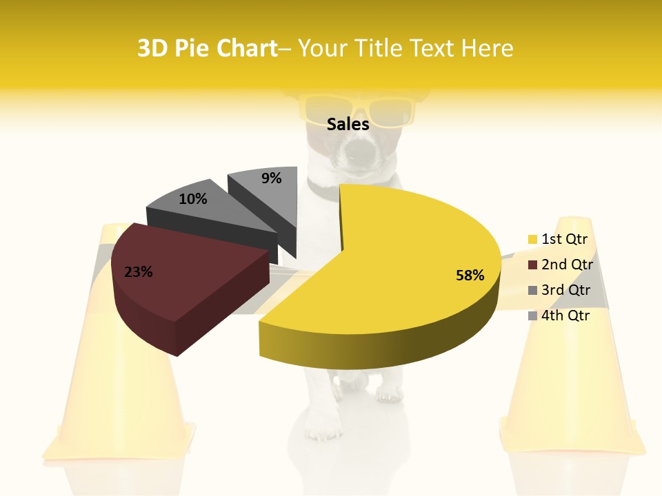 Joke Yellow Animal PowerPoint Template
