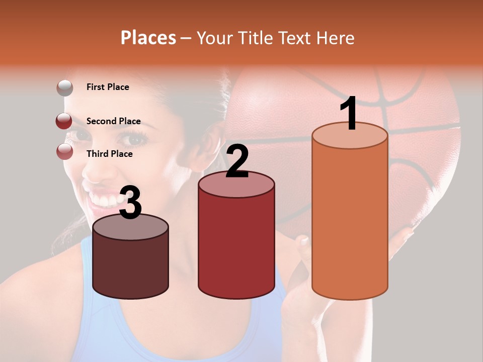 Athletic Beautiful People PowerPoint Template