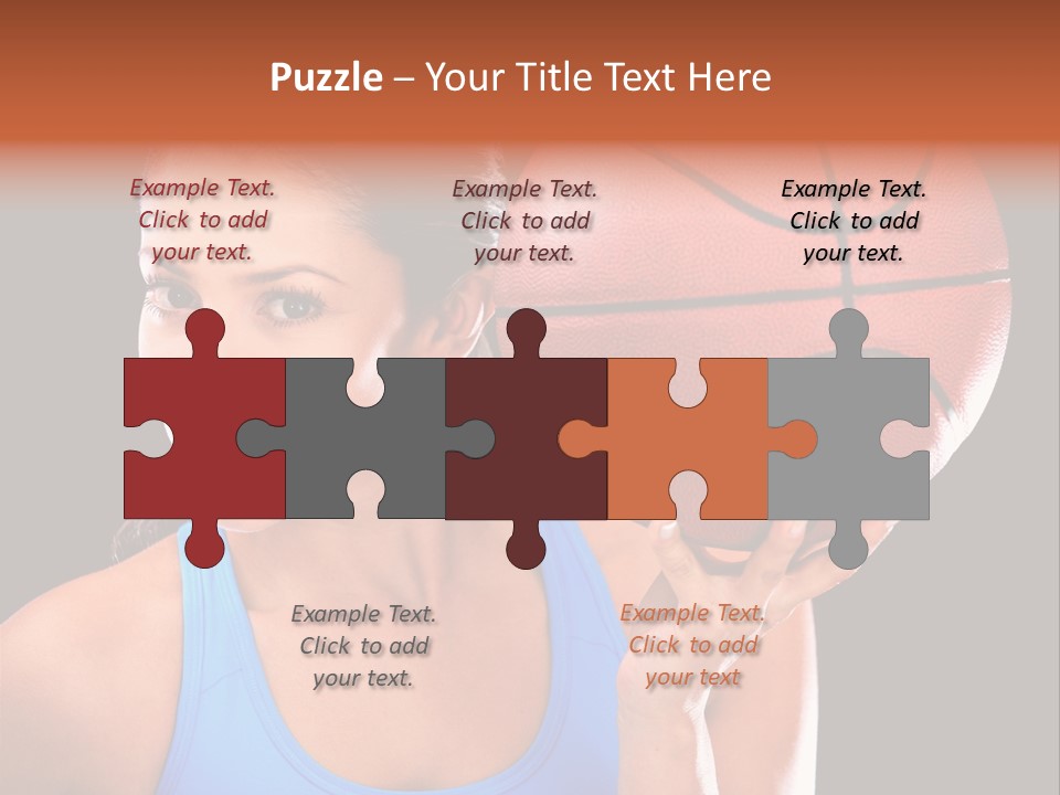 Athletic Beautiful People PowerPoint Template