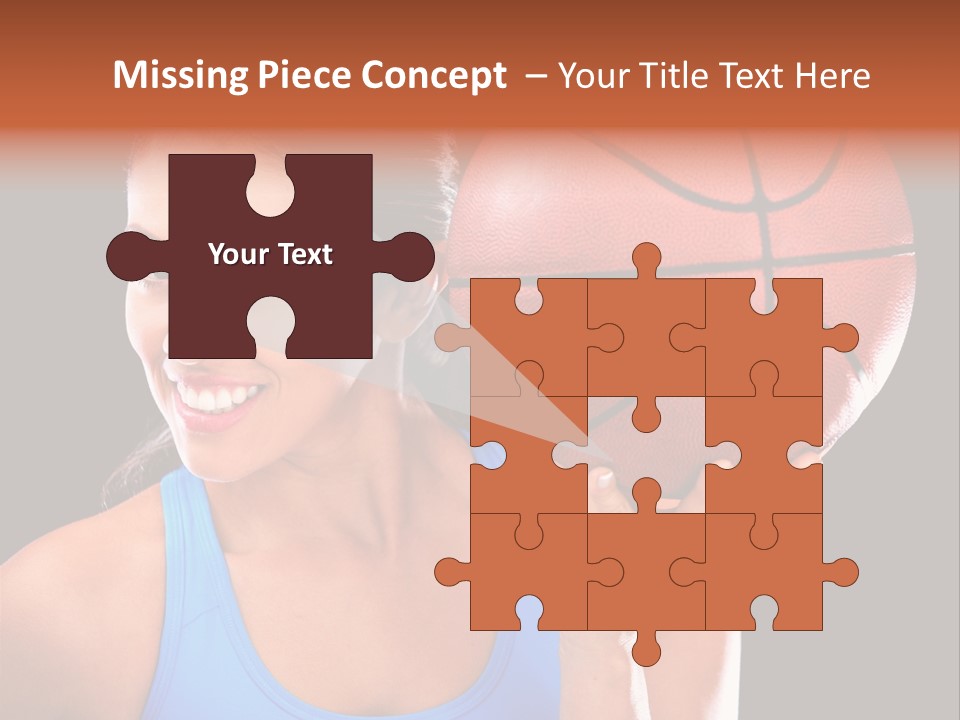 Athletic Beautiful People PowerPoint Template