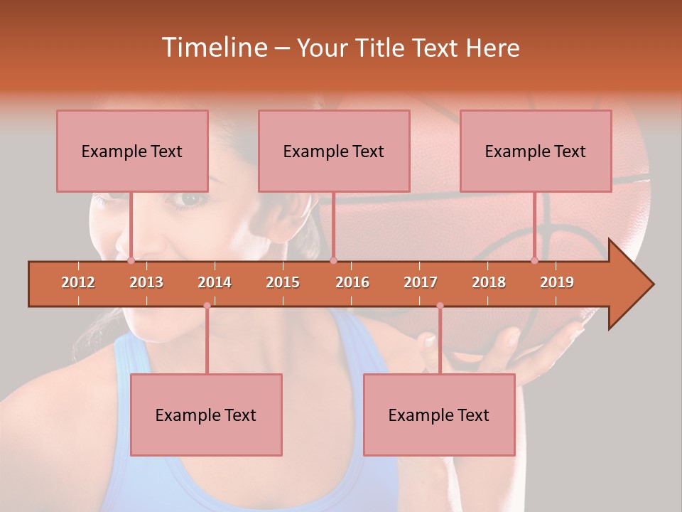 Athletic Beautiful People PowerPoint Template