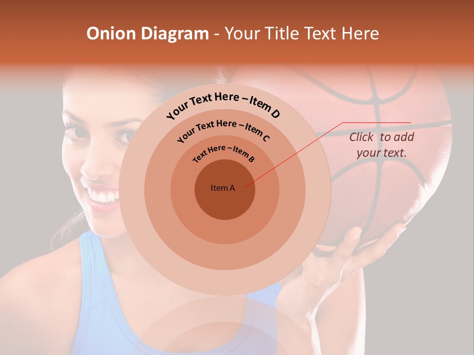 Athletic Beautiful People PowerPoint Template