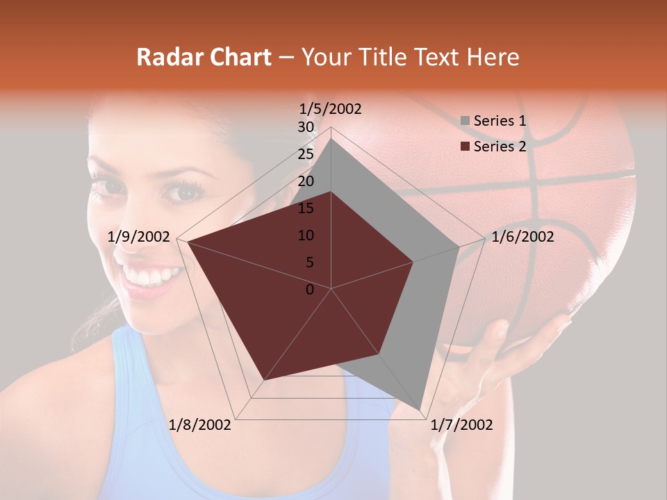 Athletic Beautiful People PowerPoint Template