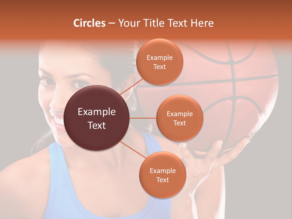 Athletic Beautiful People PowerPoint Template