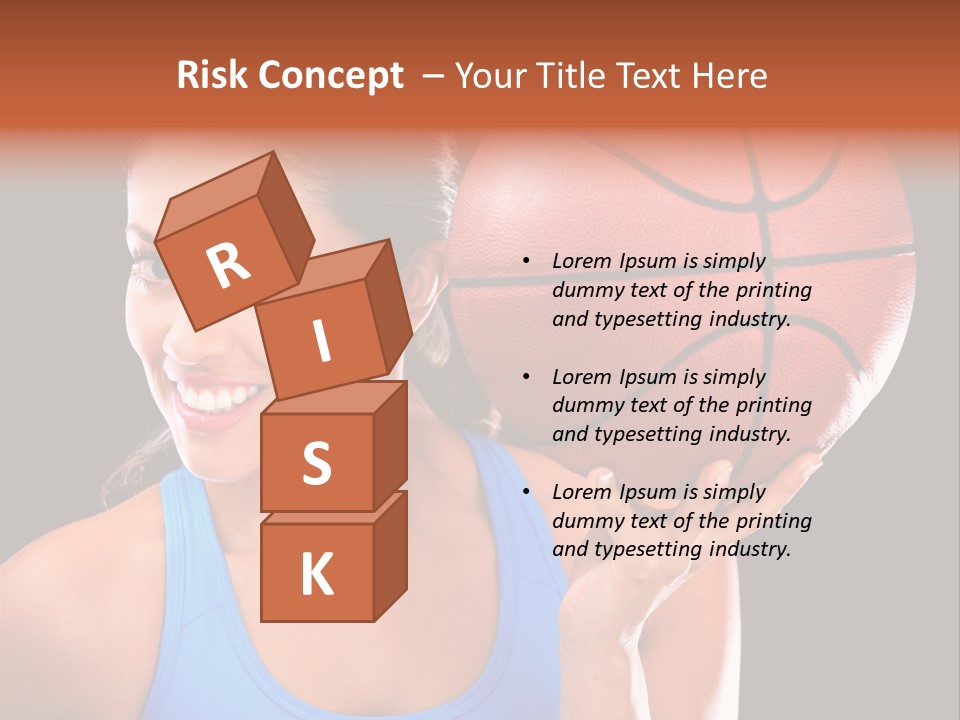 Athletic Beautiful People PowerPoint Template