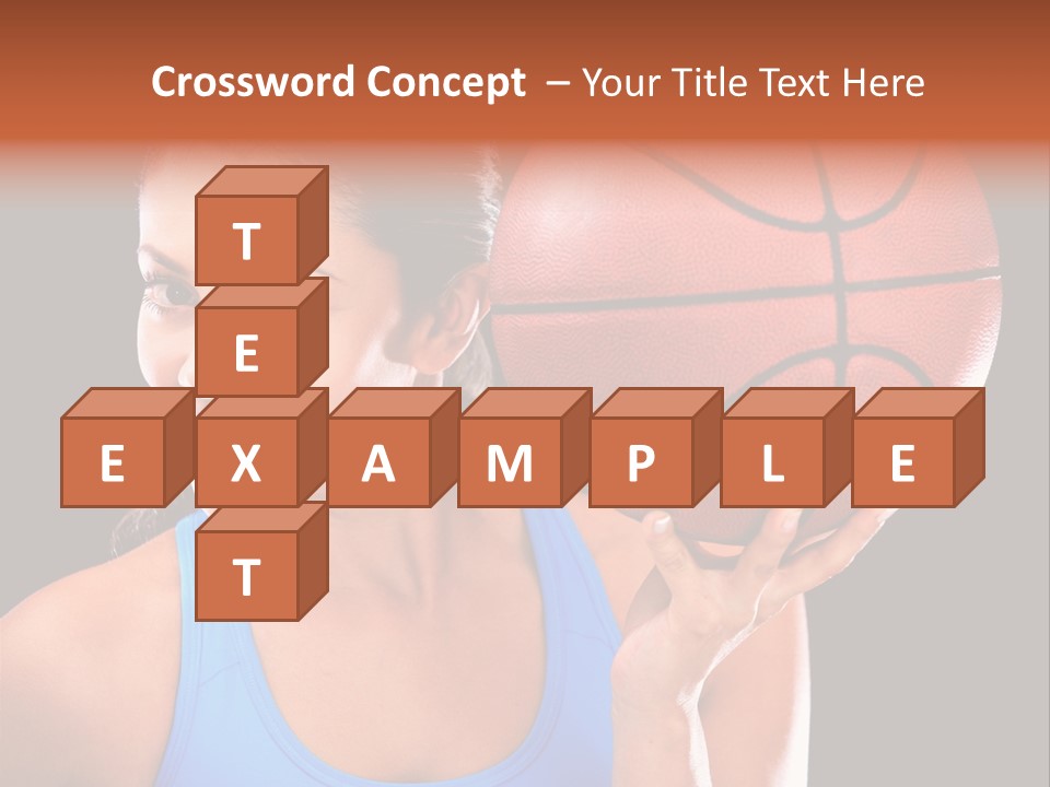 Athletic Beautiful People PowerPoint Template