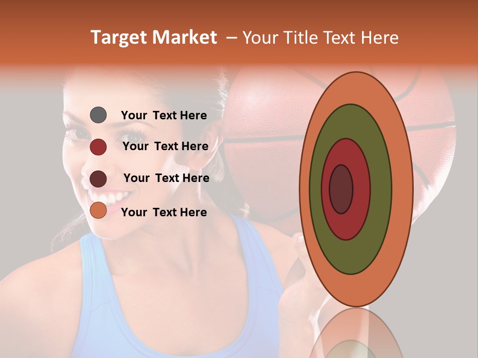 Athletic Beautiful People PowerPoint Template