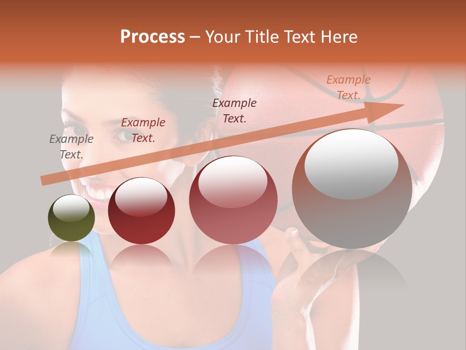 Athletic Beautiful People PowerPoint Template