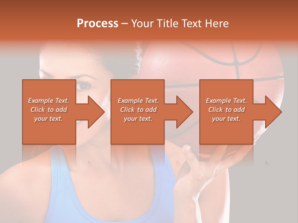 Athletic Beautiful People PowerPoint Template