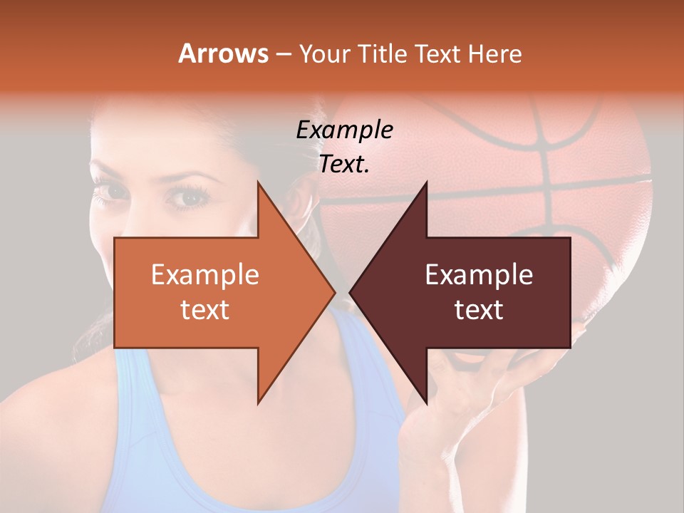 Athletic Beautiful People PowerPoint Template