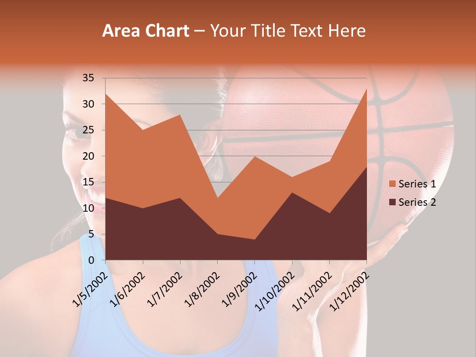 Athletic Beautiful People PowerPoint Template