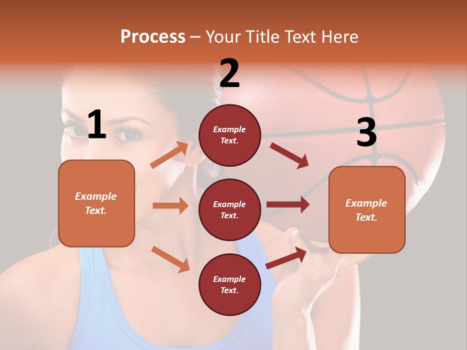 Athletic Beautiful People PowerPoint Template