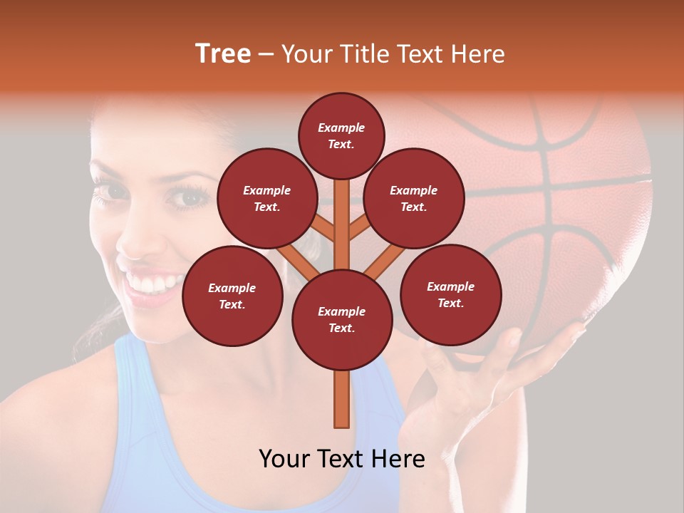 Athletic Beautiful People PowerPoint Template