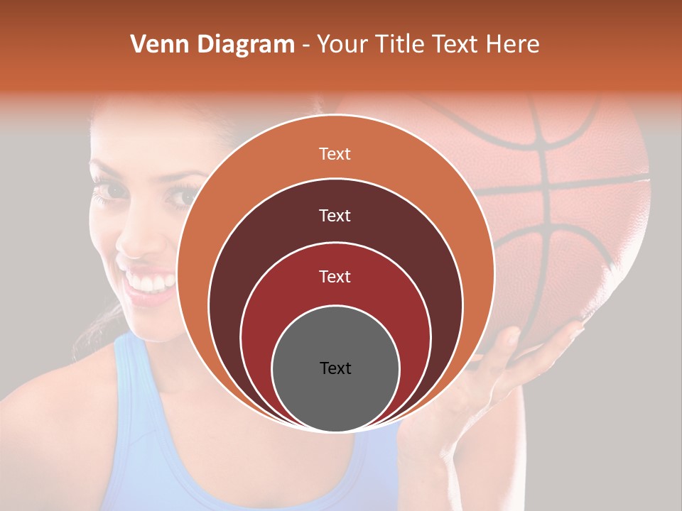 Athletic Beautiful People PowerPoint Template