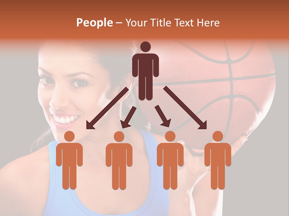 Athletic Beautiful People PowerPoint Template